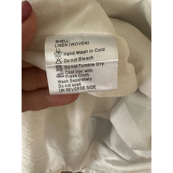 TS Taking Shape Linen Dress Size US 12 | UK 16 Animal Print Mini Fit & Flare - Picture 9 of 12